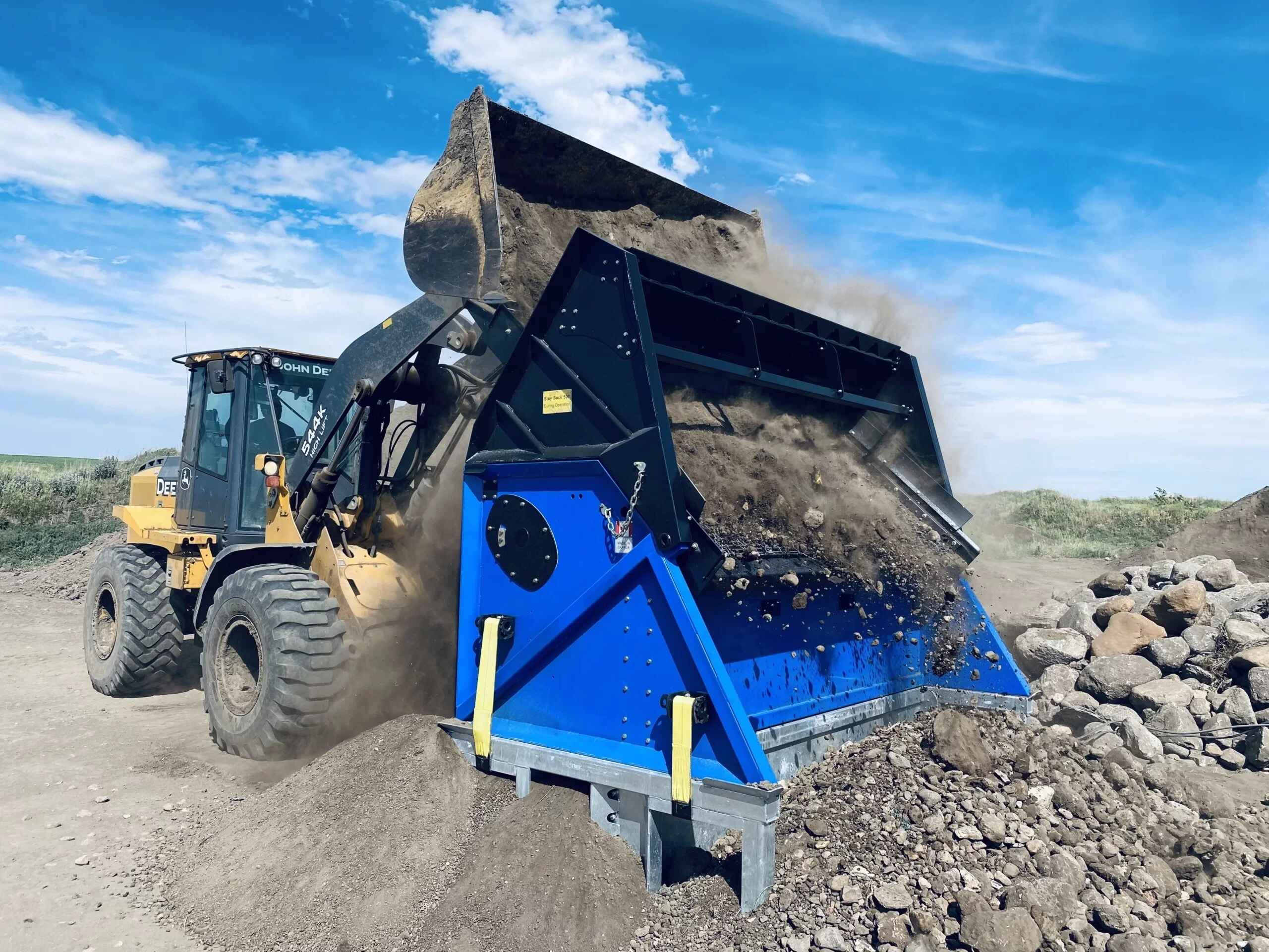 Civil on-site soil screening