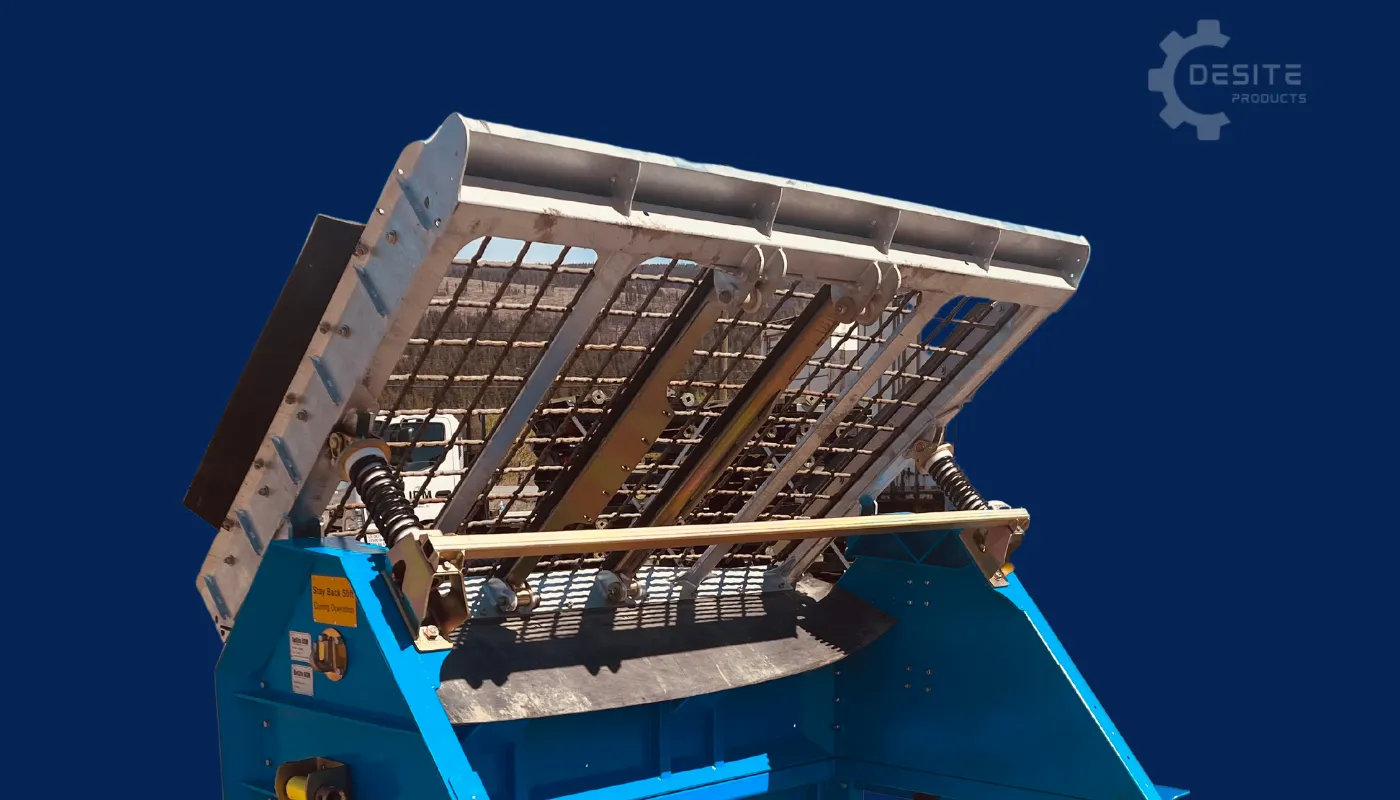 Spring suspension system detail