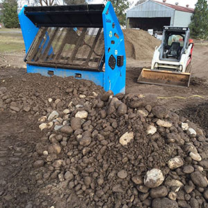 Screening operation in progress